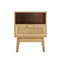 Rattan Bedside Table
