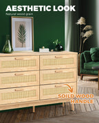 RATTAN SET OF DRAWERS